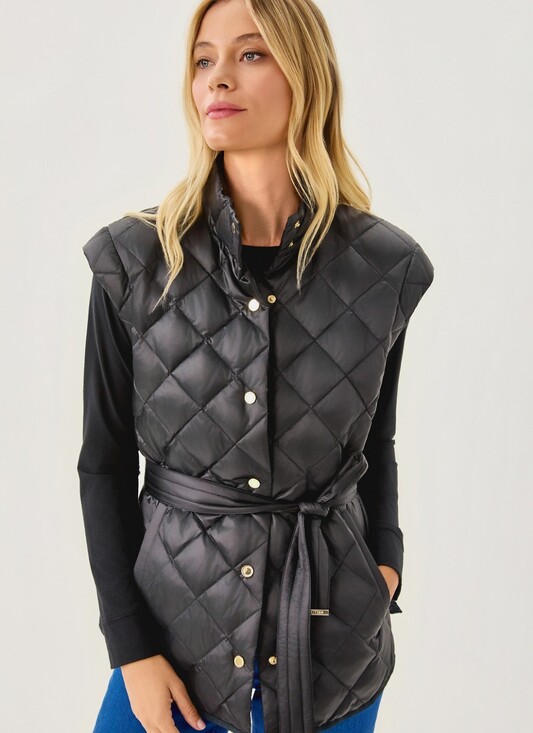 Lilly Pulitzer Jackets & Blazers - NWT Lilly Pulitzer Black Vest - 12